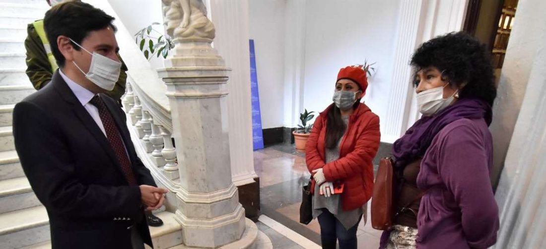 El presidente del TSE el viernes en la Asamblea (Foto: APG noticias)