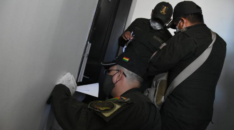 El allanamiento de las oficinas de la Alcaldía de Cochabamba. | Daniel James