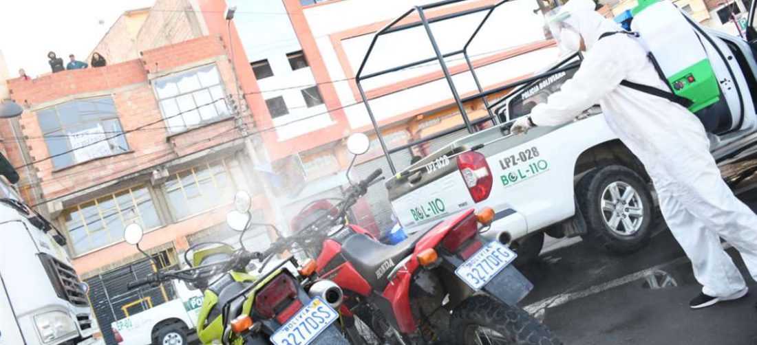 El ambiente sobre la avenida Periférica I Foto: GAMLP.
