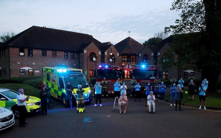 La residencia para ancianos Beane River View en Hertford, Reino Unido (REUTERS/Andrew Couldridge)