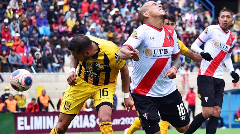 Partido entre Always Ready y The Strongest, por la fecha 4 del torneo Apertura. | APG