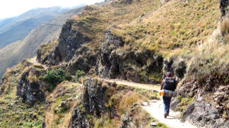 El camino prehispánico de Yunga Cruz, una atracción turística.