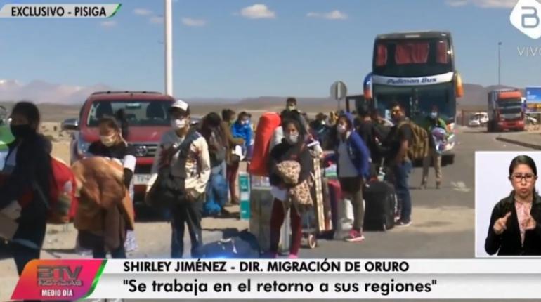 Compatriotas ingresan por Pisiga. | Bolivia TV