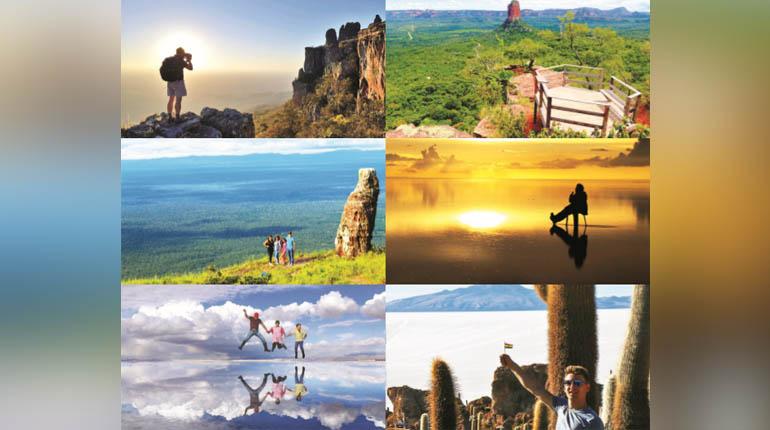 Imágenes de la reserva de Tucabaca, en Santa Cruz, y del Salar de Uyuni (Potosí). | Nelson Pacheco / Roberto de Urioste