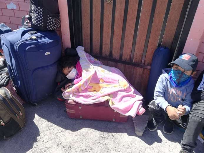 Unas 150 personas están en Calama/Alejandra Vallejos