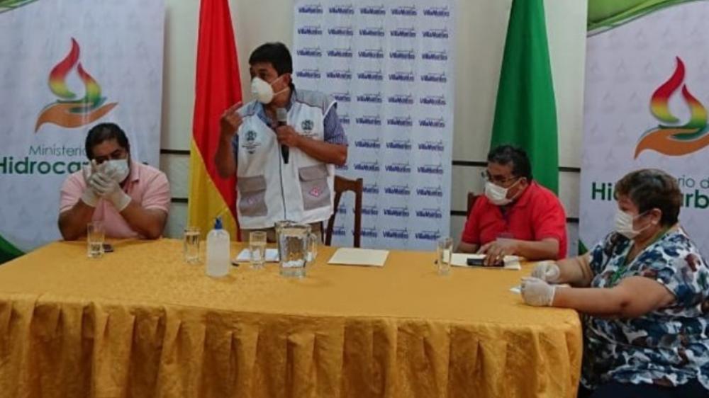 Víctor Hugo Zamora coordina acciones en Villa Montes contra el ...