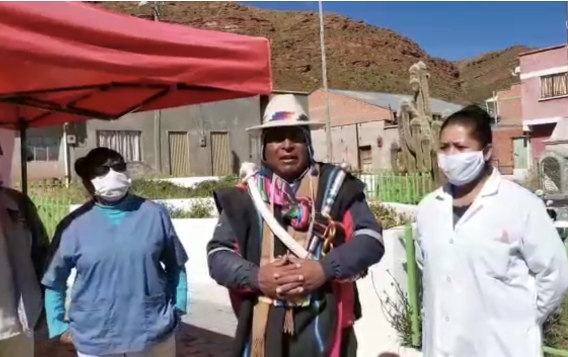 Denuncian que Alcalde de Caquiaviri bloquea compra de insumos médicos