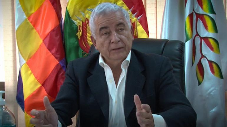 el ministro de Desarrollo Productivo y Economía Plural, Wilfredo Rojo. | ABI