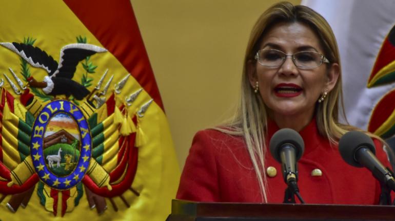 La presidenta, Jeanine Áñez. | Foto archivo | APG