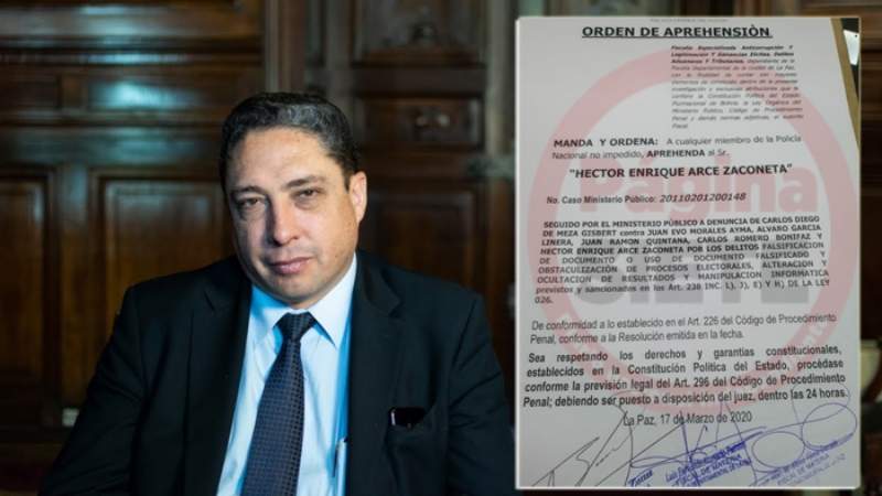 Emiten orden de aprehensión en contra de exministro Héctor Arce por ...