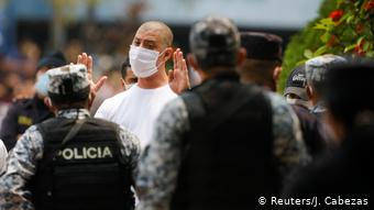 El Salvador Coronavirus Protest (Reuters/J. Cabezas)