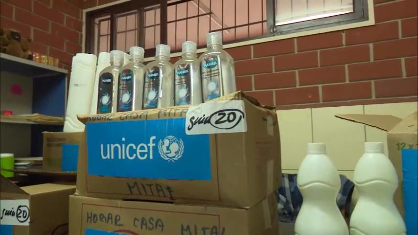 Unicef entrega insumos para la prevención del coronavirus en jóvenes en situación de calle