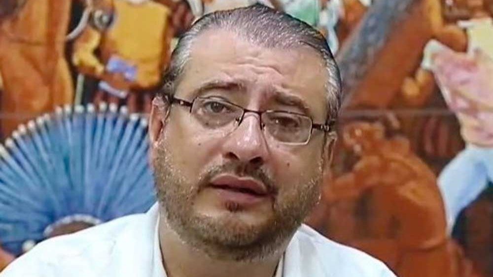 El presidente del Comité Cívico Pro Santa Cruz, Rómulo Calvo. CCPSC