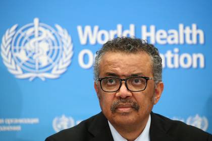 El director general de la OMS, Tedros Adhanom Ghebreyesus. Foto: REUTERS/Denis Balibouse
