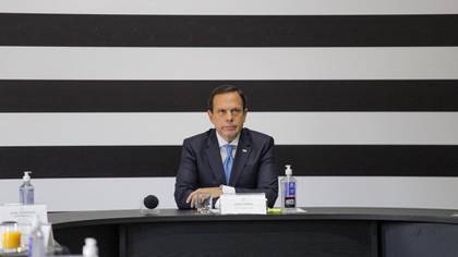 El gobernador de San Pablo, Joao Doria