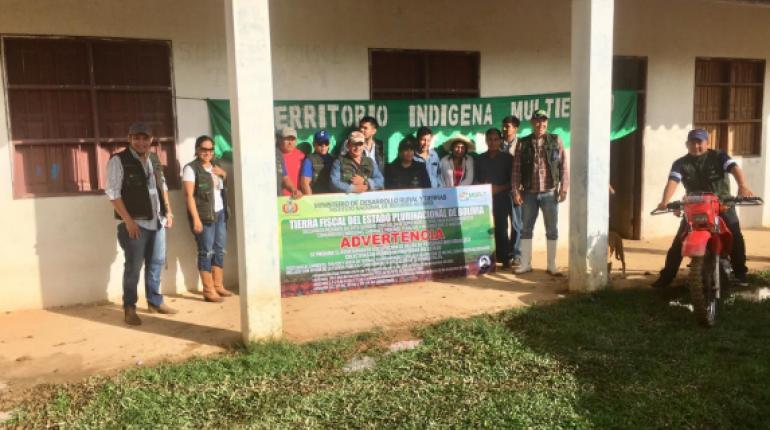 Dirigentes indígenas Mojeños, Tsimanes, Yuracaré y Movima.I Foto archivo | Cejis