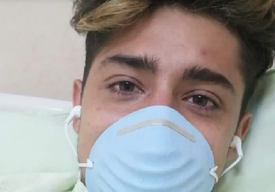 Camilo Puentes, uno de los colombianos afectados por Covid-19