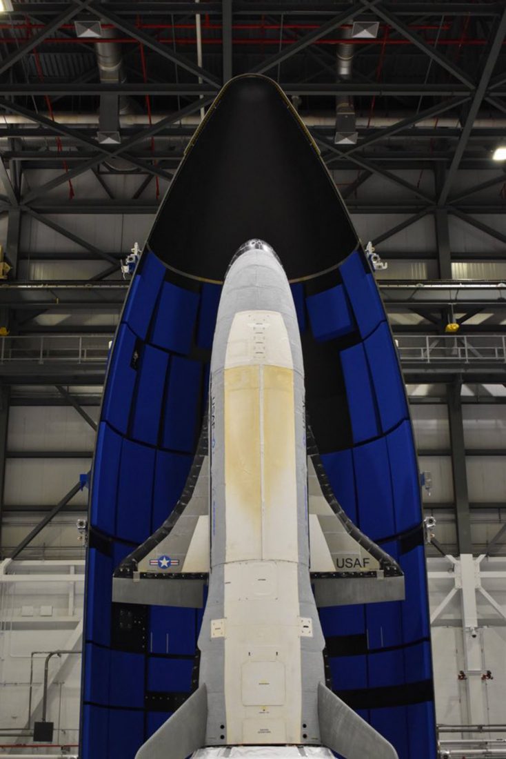 El X-37B tiene nueve metros de largo y una envergadura de 4,5 metros