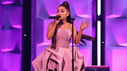 Mandatory Credit: Photo by Todd Williamson/January Images/Shutterstock (10015791bd) Ariana Grande Billboard's 13th Annual Women in Music, Show, Pier 36, New York, USA - 06 Dec 2018