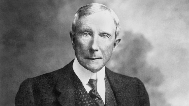 John D. Rockefeller (1839-1937) fue el gran magnate del petróleo (Granger/Shutterstock) 