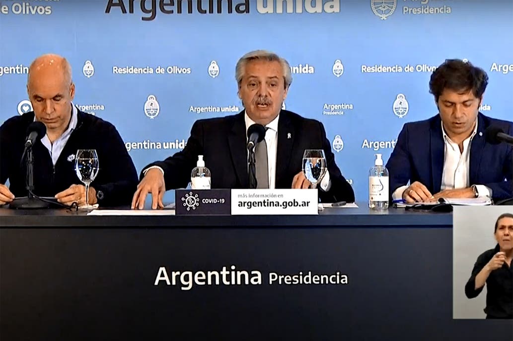 Alberto Fernández anuncia la extensión de la cuarentena