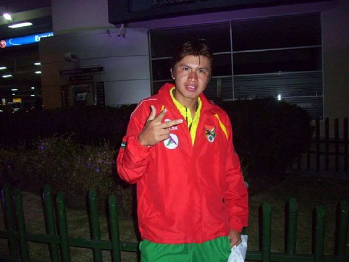Frans Román jugó en las selecciones menores de Bolivia entre 2009 y 2011. Foto: Internet