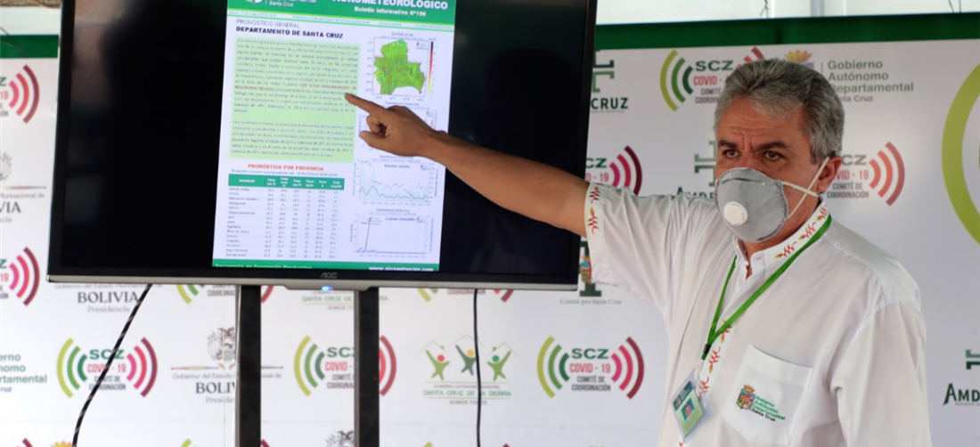 Luis Alberto Alpire, secretario de Desarrollo Productivo de la Gobernación de Santa Cruz. Foto. Gobernación de Santa Cruz 