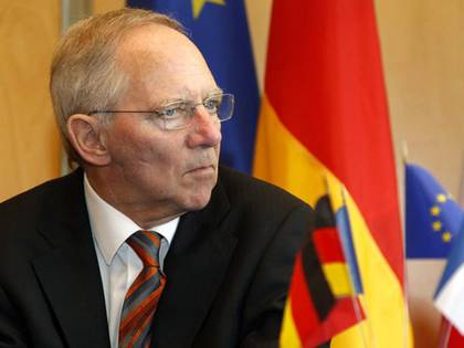 Ministro alemán Wolfgang Schauble