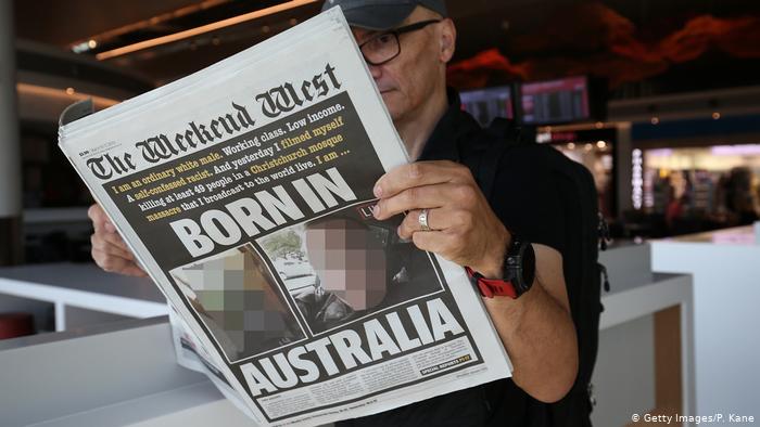 Australien Tageszeitung Terroranschlag in Neuseeland (Getty Images/P. Kane)