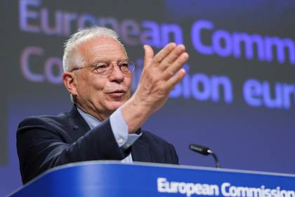 Josep Borrell (Olivier Hoslet/Pool via REUTERS)