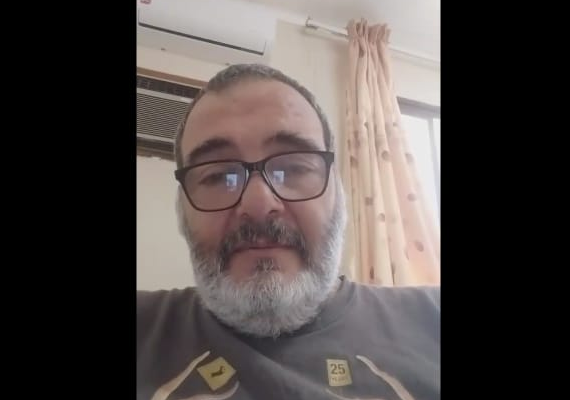 Pedro Satt relatando el drama que vivió por el Covid-19