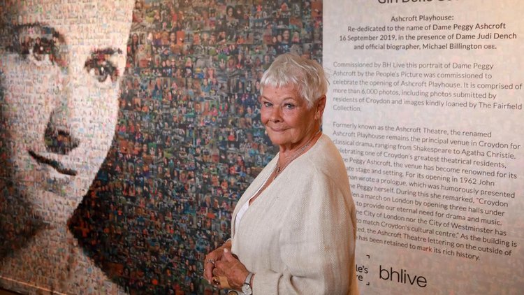 Judi Dench en Londres en septiembre de 2019 (Crédito: Shutterstock)