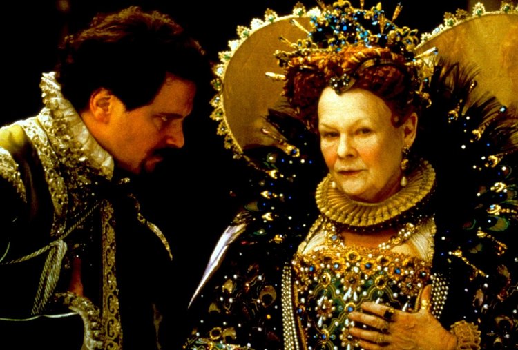 Judi Dench y Colin Firth en 