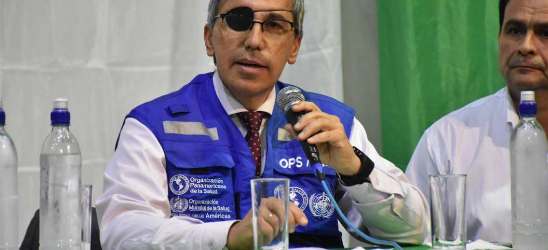 Alfonso Tenorio, representante de la OPS I archivo.
