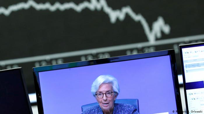 Deutschland Corona | EZB-Präsidentin Christine Lagarde (Reuters/R. Orlowski)