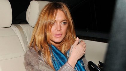 Lindsay Lohan pasó de ser una niña consentida de Hollywood a una joven problemática (Shutterstock)