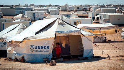 Campo de refugiados Zaatari, Jordania