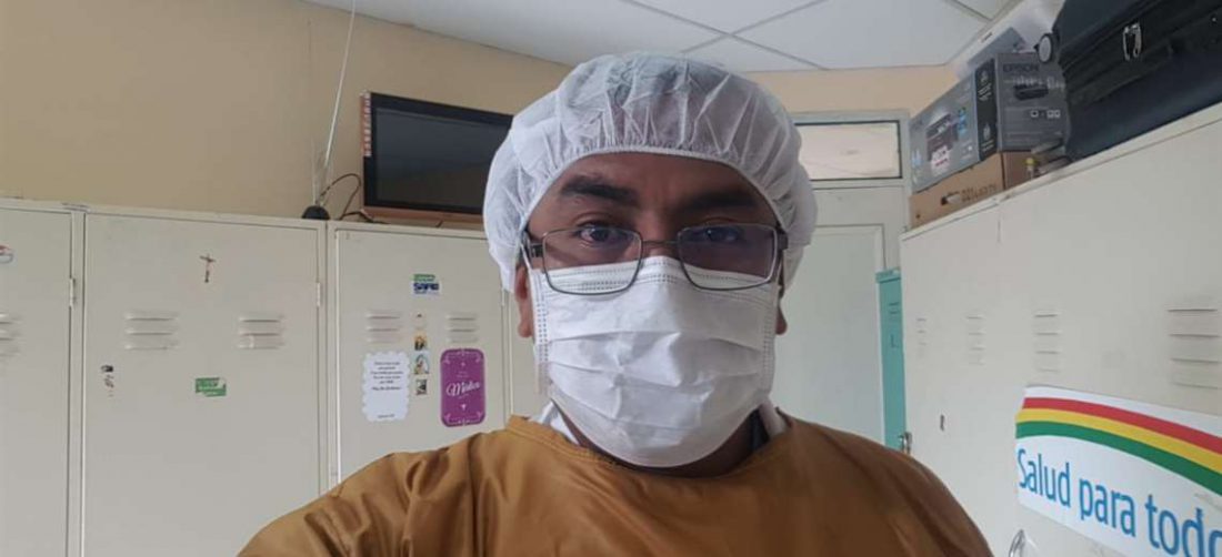 El médico Henry Flores Zúñiga. Foto: Henry Flores. 
