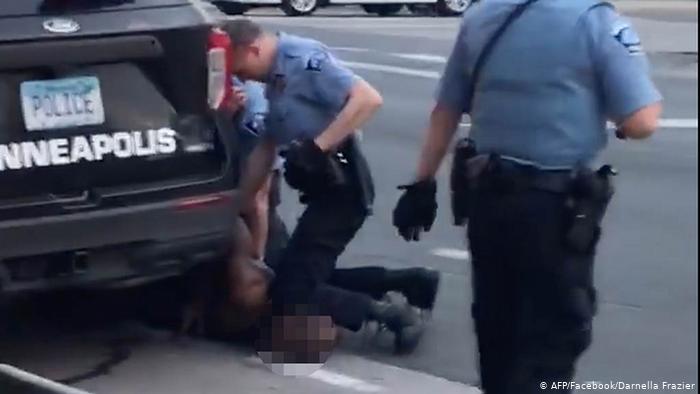 USA Minneapolis Polizei | Verhaftung George Floyd (AFP/Facebook/Darnella Frazier)
