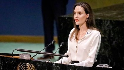 Angelina Jolie fue nombrada en el 2012 enviada especial de ACNUR 