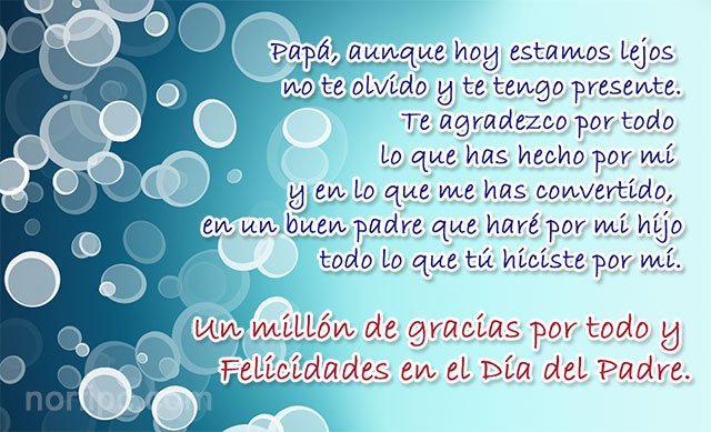 Palabras bonitas y mensajes para felicitar el Día del Padre – 