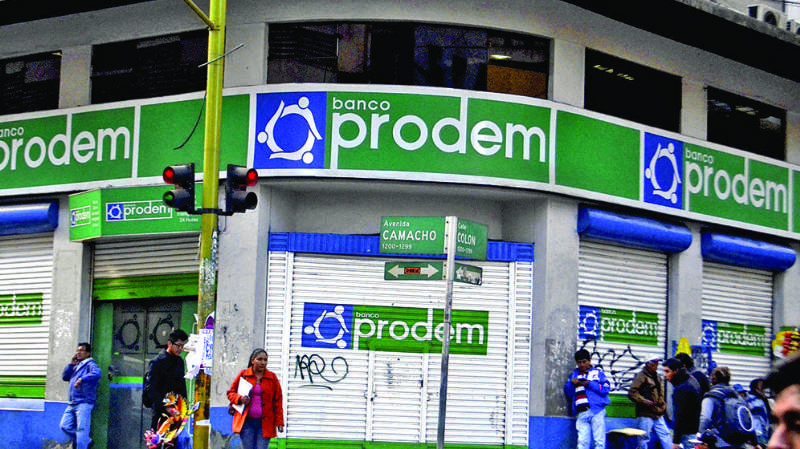 AESA Ratings baja calificación del Banco Prodem a «negativa» – eju.tv